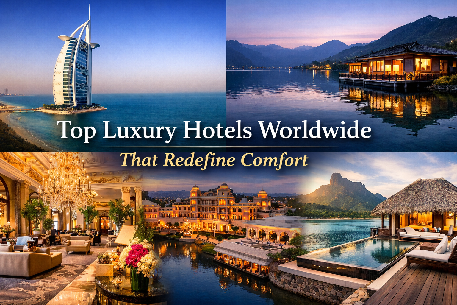Top Luxury Hotels Worldwide That Redefine Comfort
