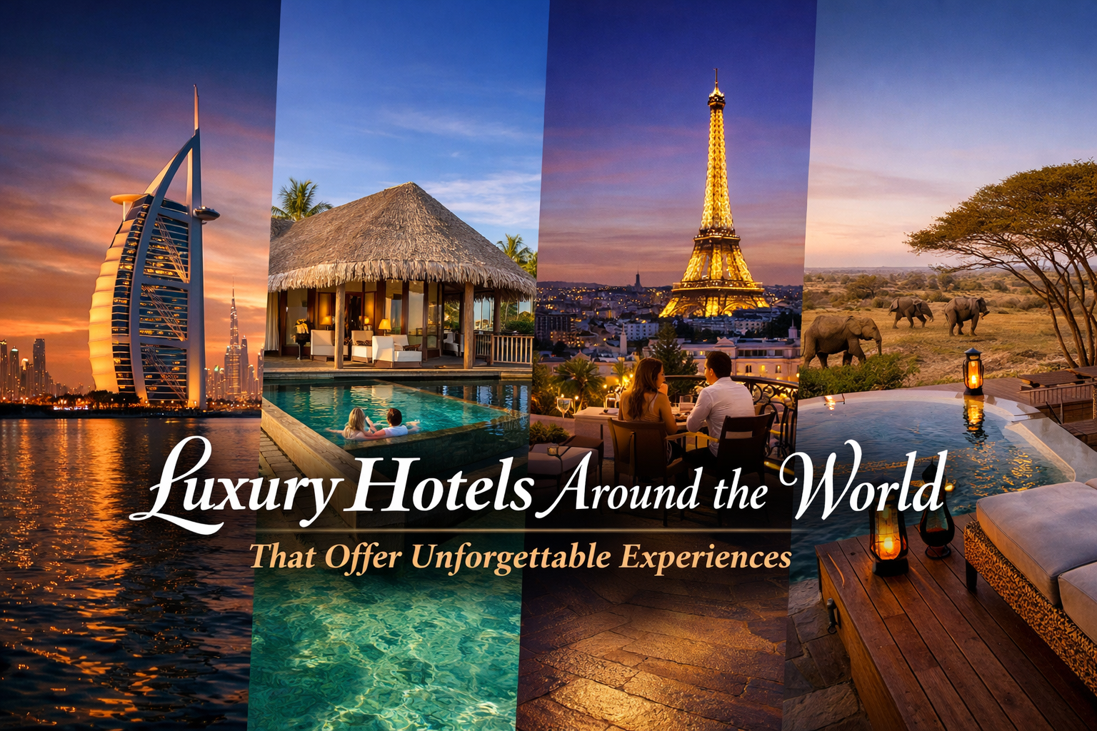 Luxury Hotels Around the World Offer Unforgettable Experiences