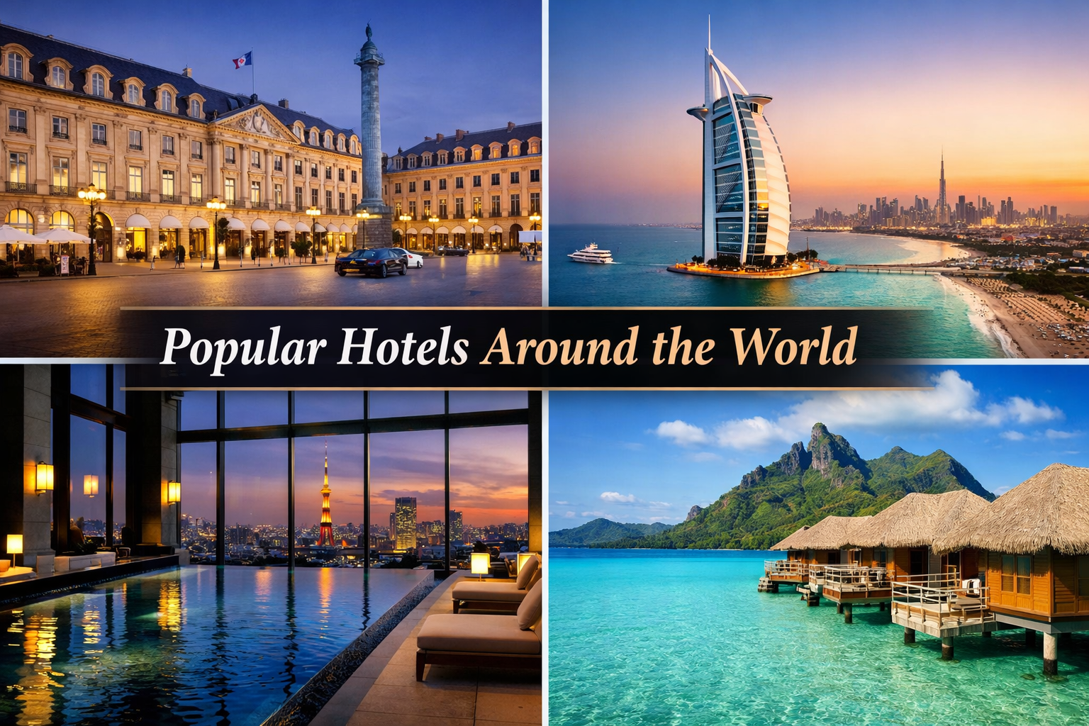 Popular Hotels Around the World That Define Luxury Travel