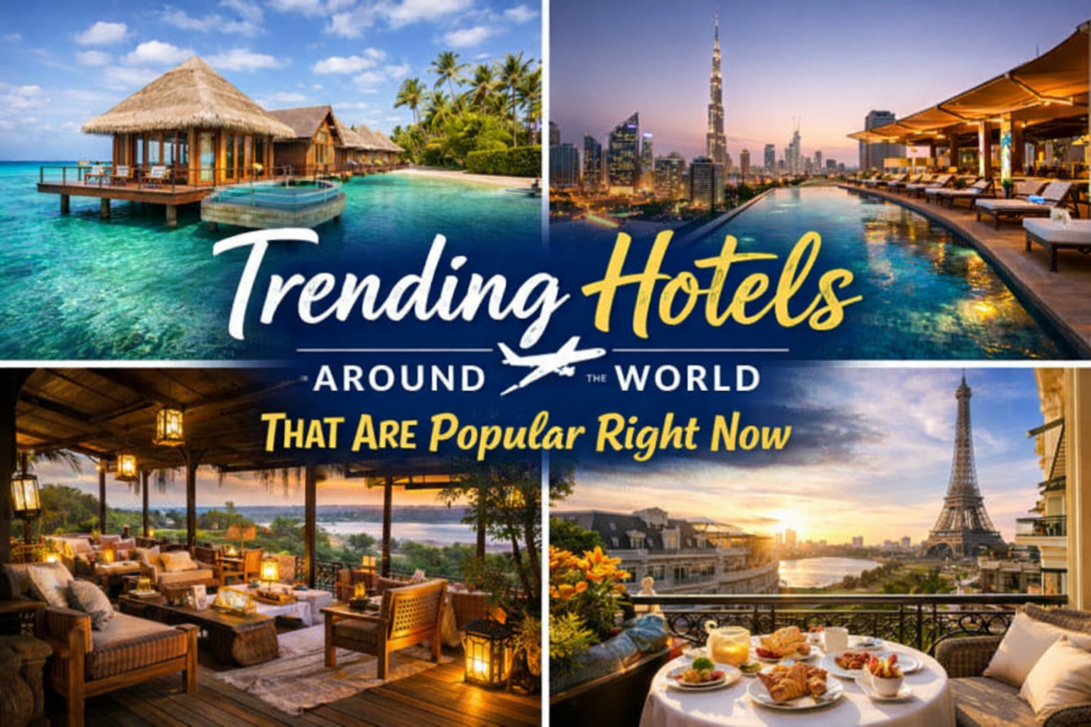 Trending Hotels Around the World That Are Popular Right Now